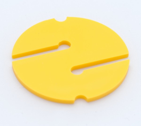 DUX Nesměrová šipka žlutá - cookie, balení 10ks