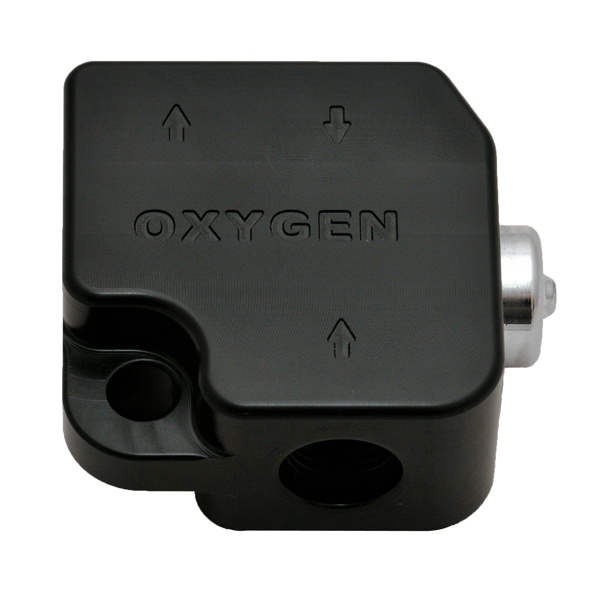 MAV OXYGEN - manuální ventil, tělo