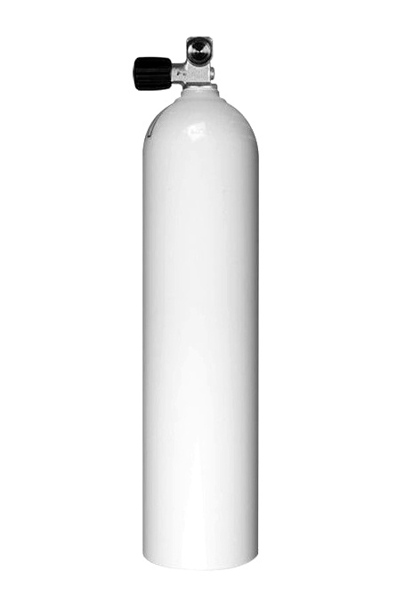 Luxfer 7 l láhev s ventilem bílá