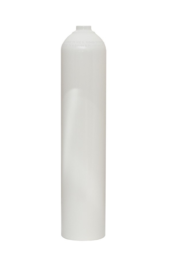 MES S40 hliníková láhev bílá